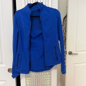 Women’s Royal Blue Zip-Up Jacket